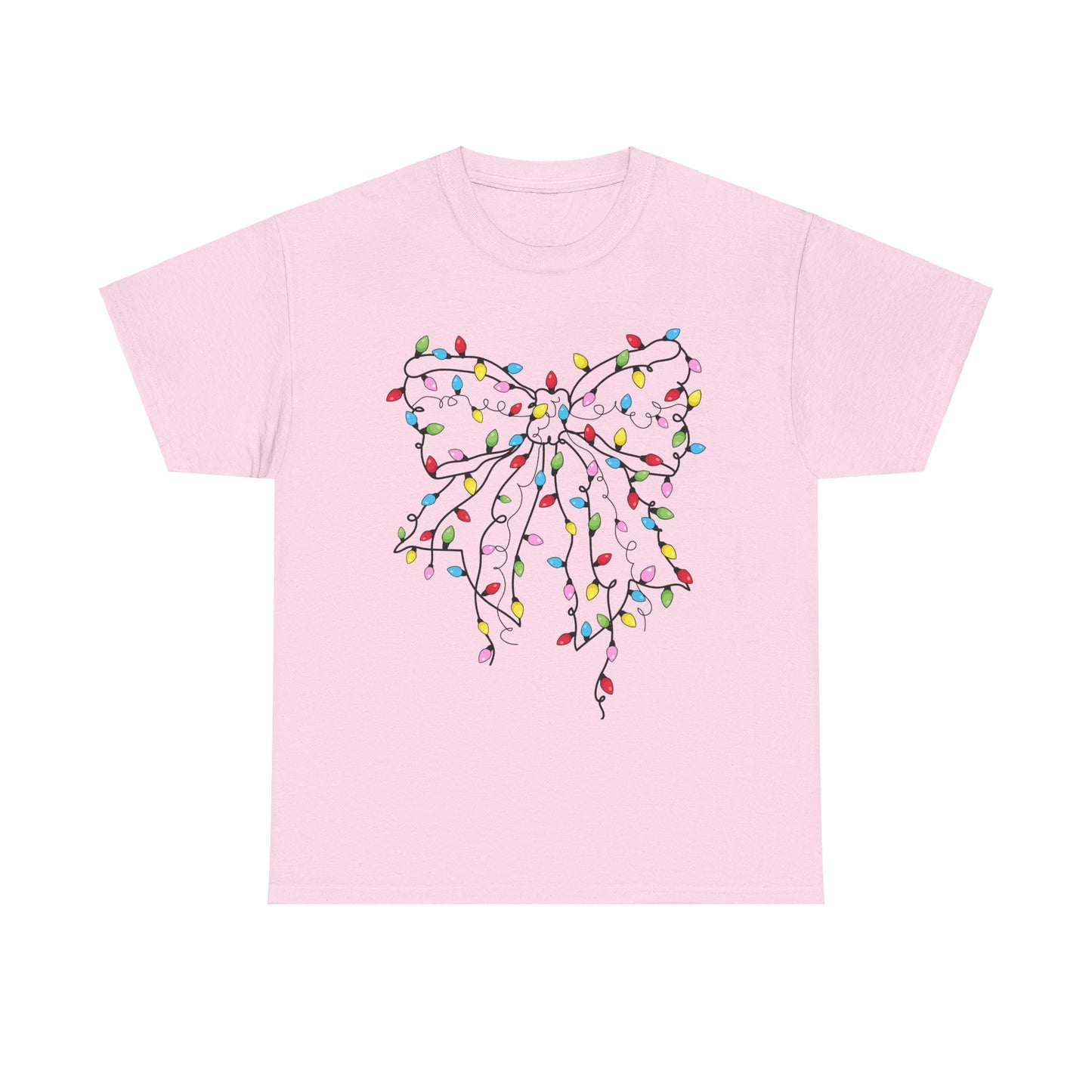 Christmas Light Bow T-Shirt