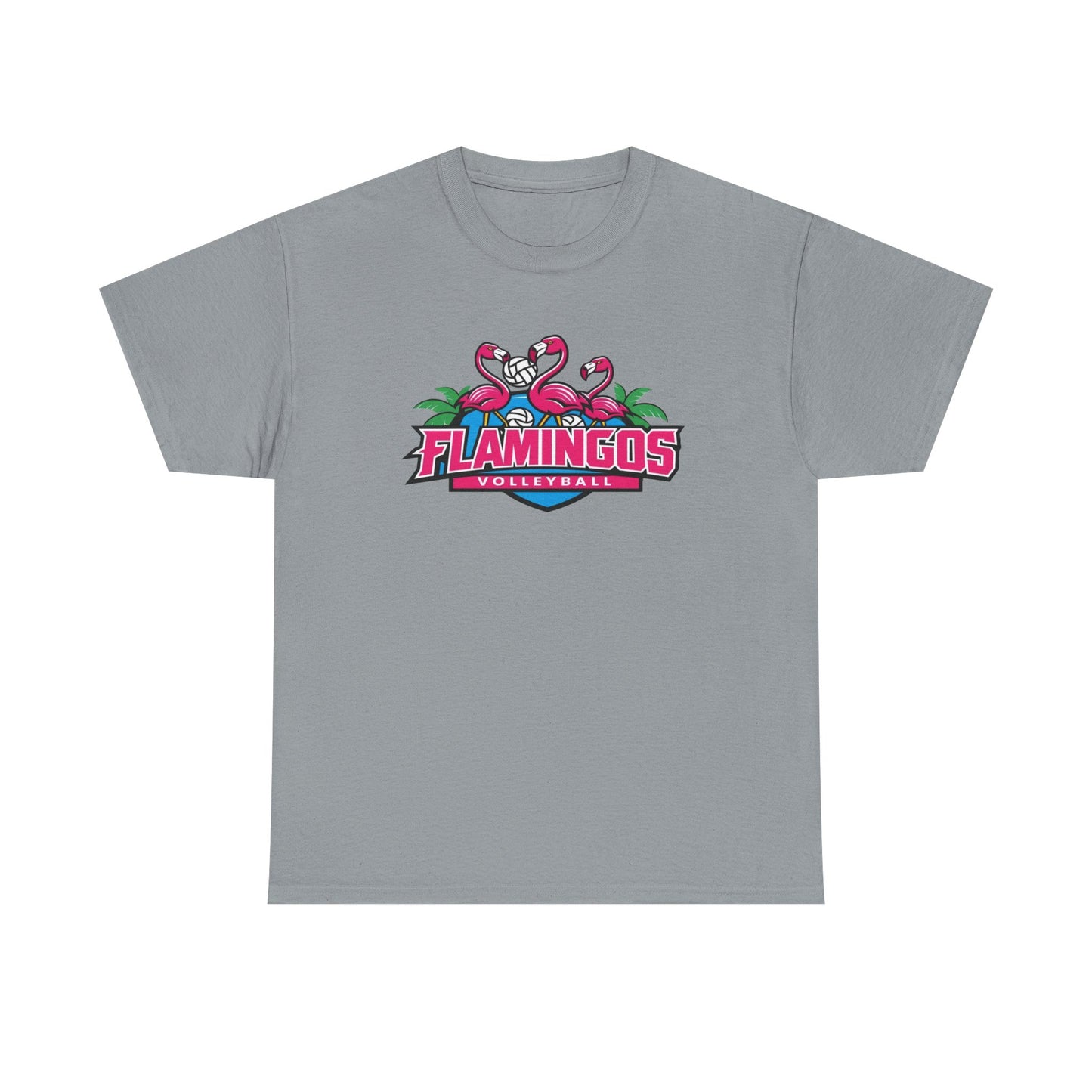 Flamingos Volleyball Unisex T-Shirt