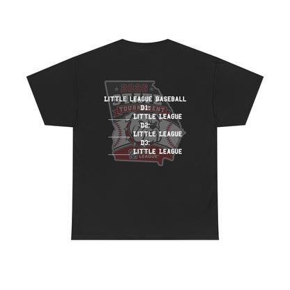 2026 Little League State Tournament T-Shirt (Black)