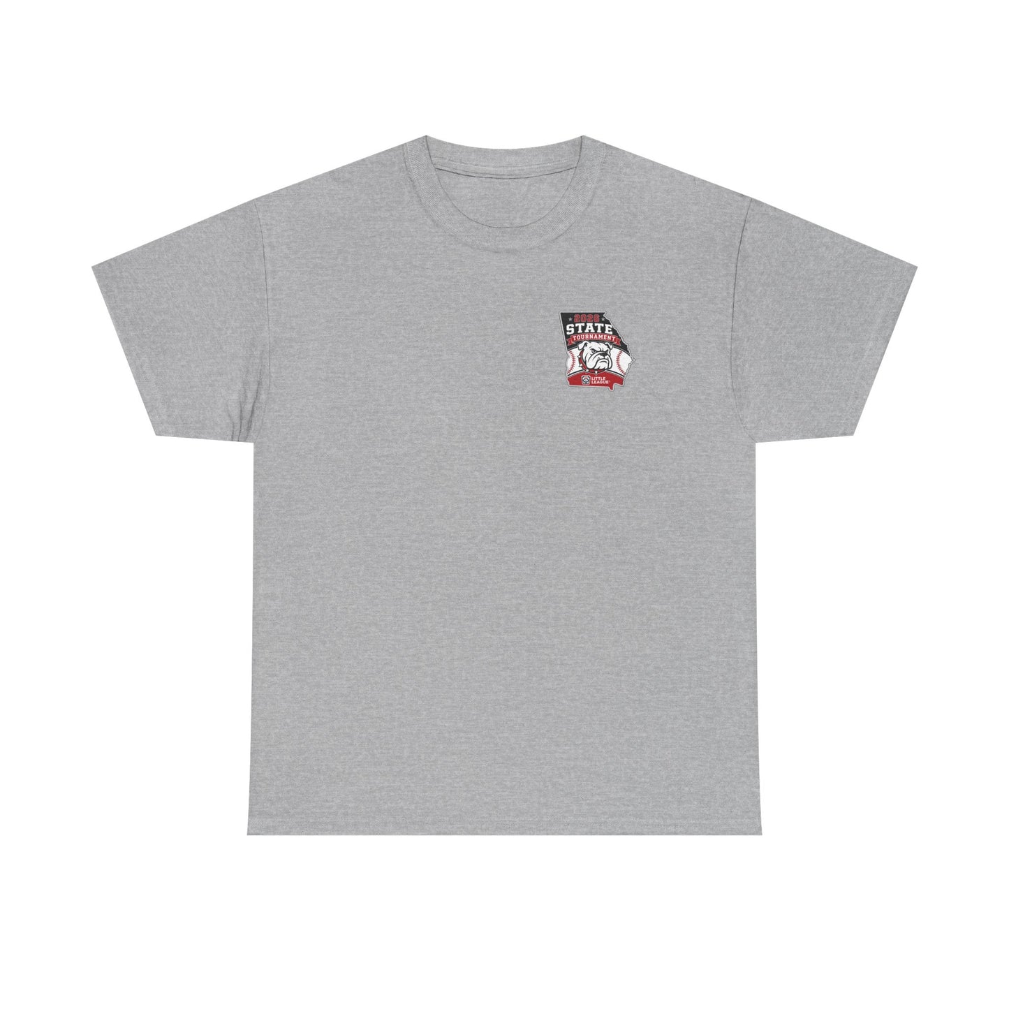 2026 Little League State Tournament T-Shirt (Grey)